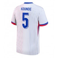 Fotbalové Dres Francie Jules Kounde #5 Venkovní ME 2024 Krátký Rukáv